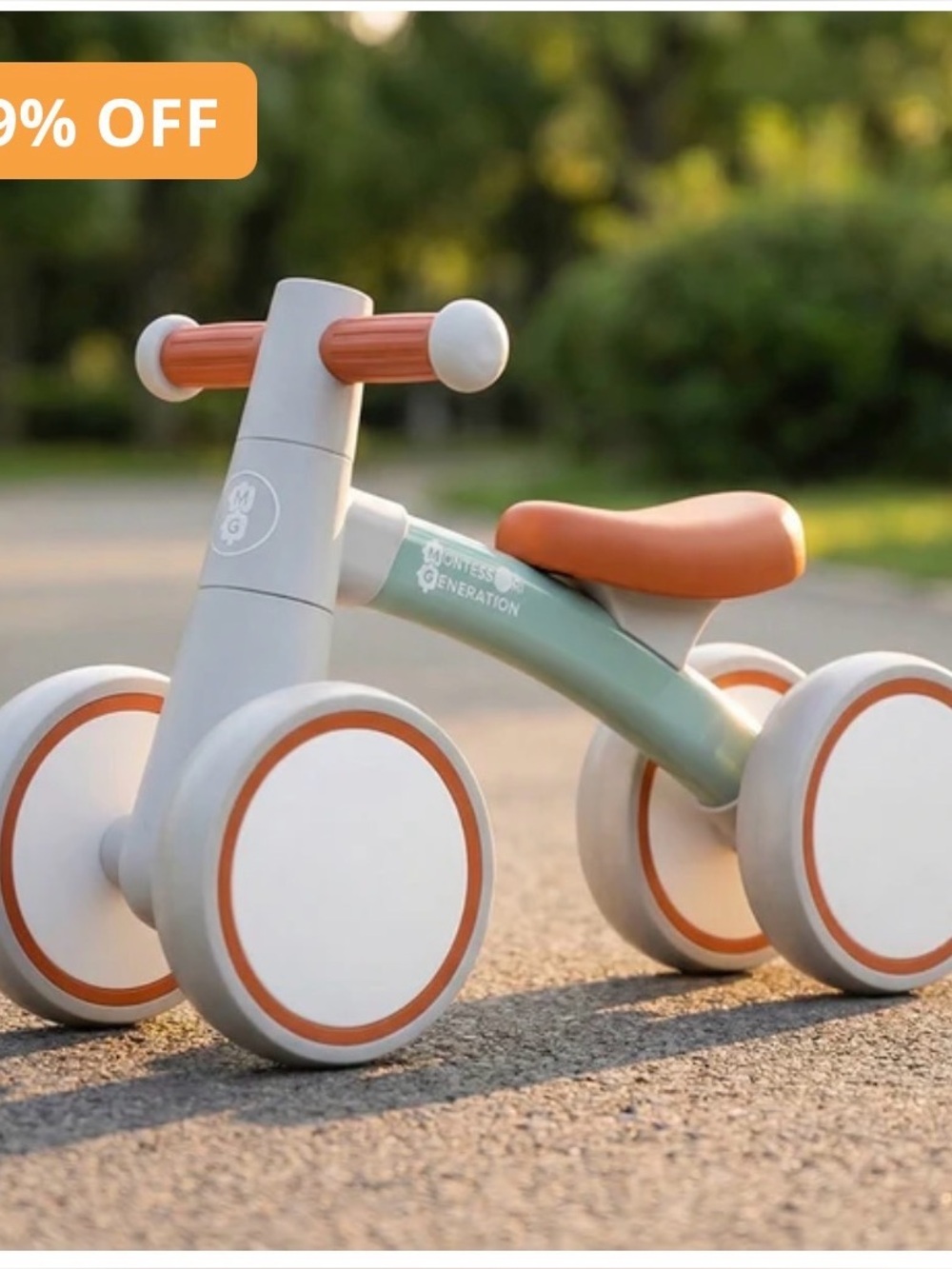 New Montessori Generation Toddler Balance Bike Ages 1+